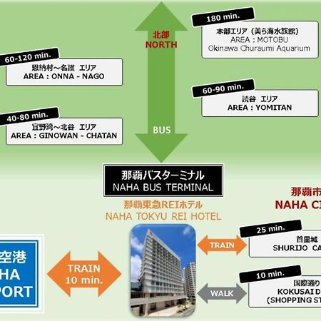 Naha Tokyu Rei Hotel Esterno foto